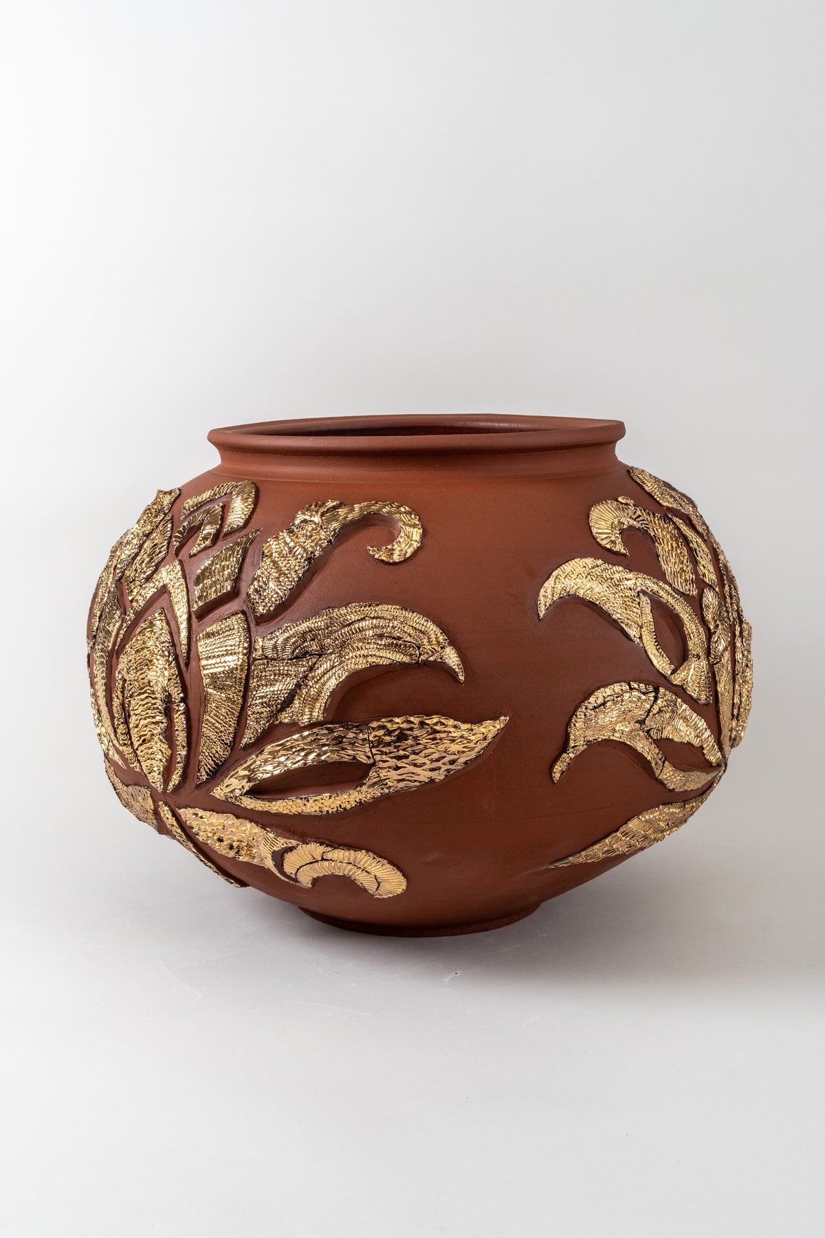 Lotus Golden Jar