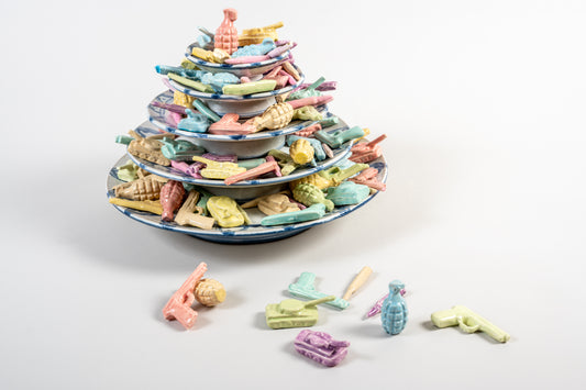 Sweet Lies: A Ceramic Reflection on War and Peace