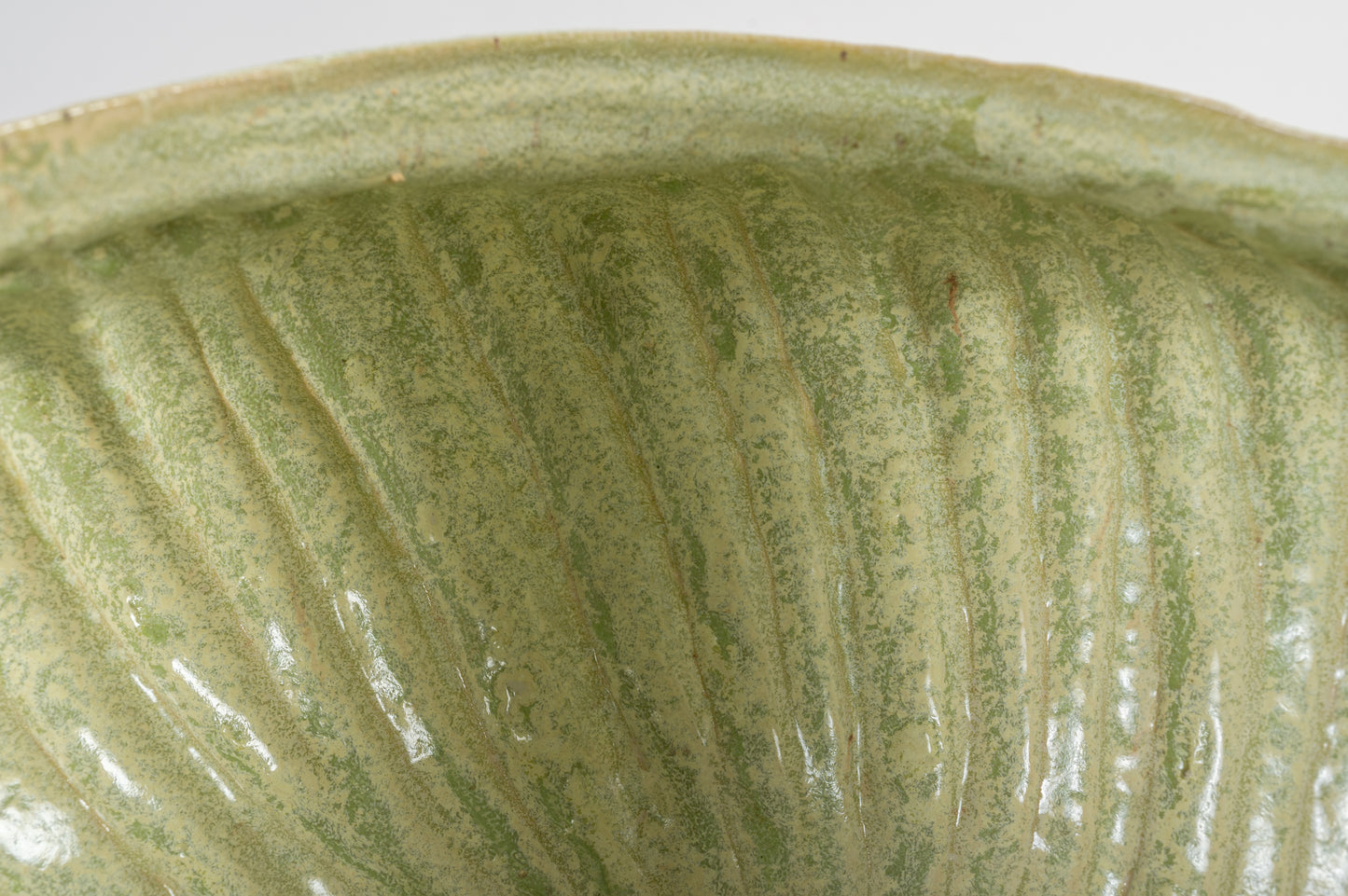 Decorative Green vessel by Jacaranda Kori